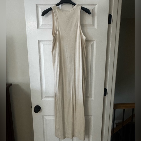 COS Ribbed Tube Dress in Cream size Large - Picture 10 of 12